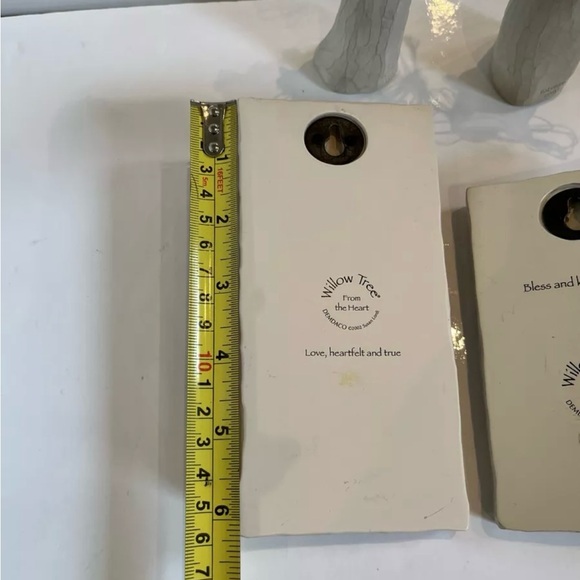 WILLOW Tree 1999-2002 Demdaco Tree Ornaments & Plaques From The Heart. Lot Of 4 - Picture 16 of 16